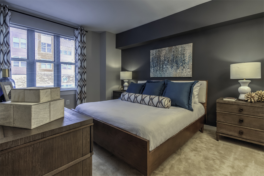 Expansive bedrooms equipped for King-size beds